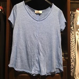 Blue Oversized Tee